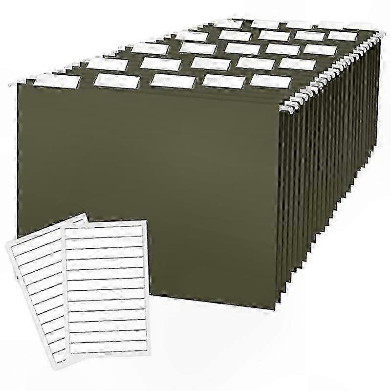 Hanging File Folders Pack of 25 for Office Storage and Organization Solutions