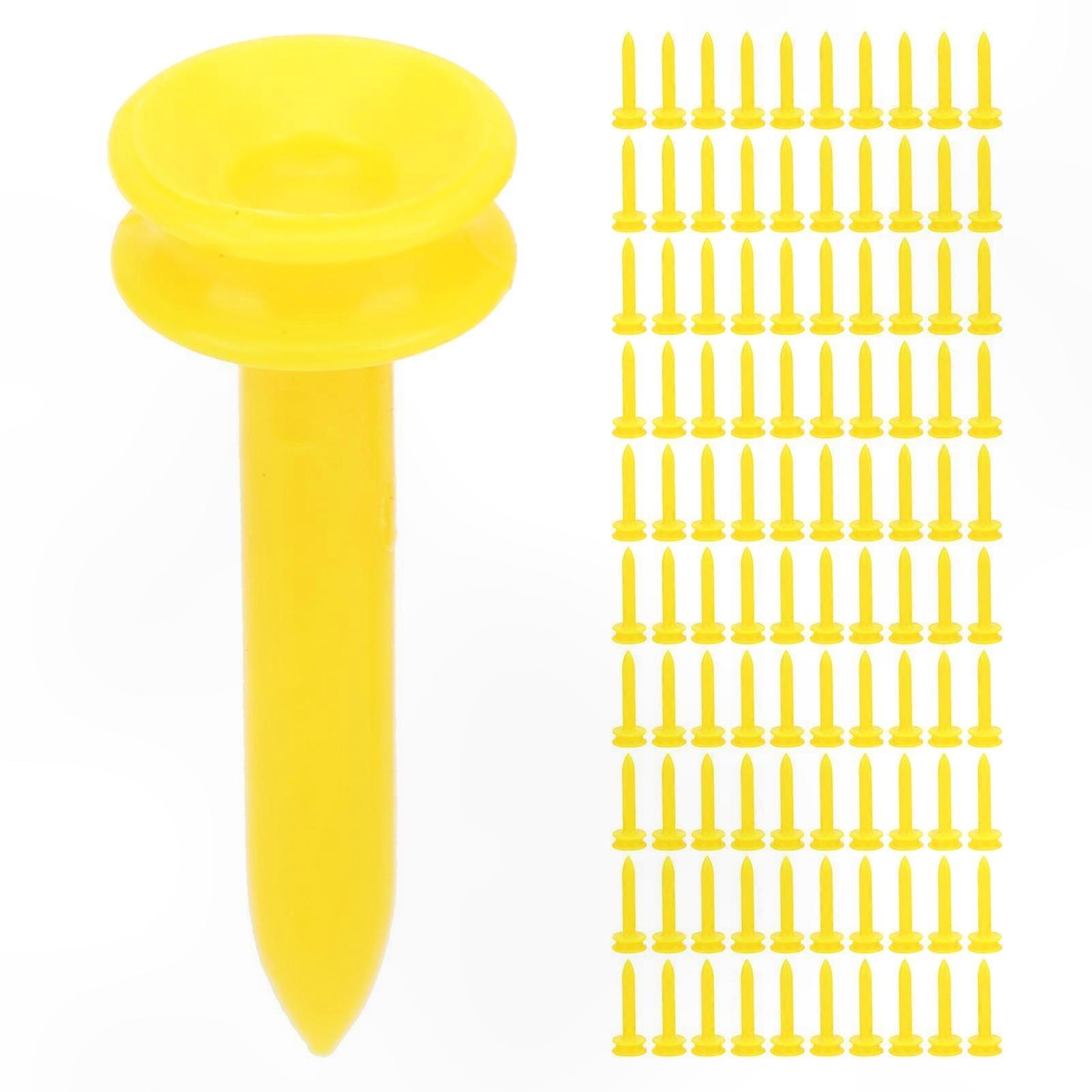 100 Count Durable Golf Tees Lightweight and Stable for Professional Use