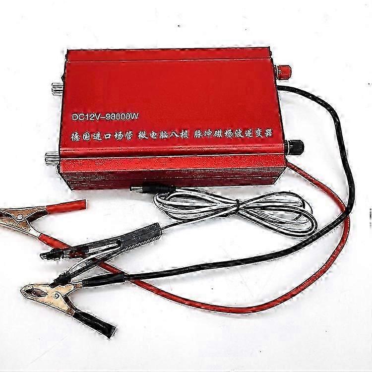 12V converter for fishing machine 98000W high-power inverter with red design