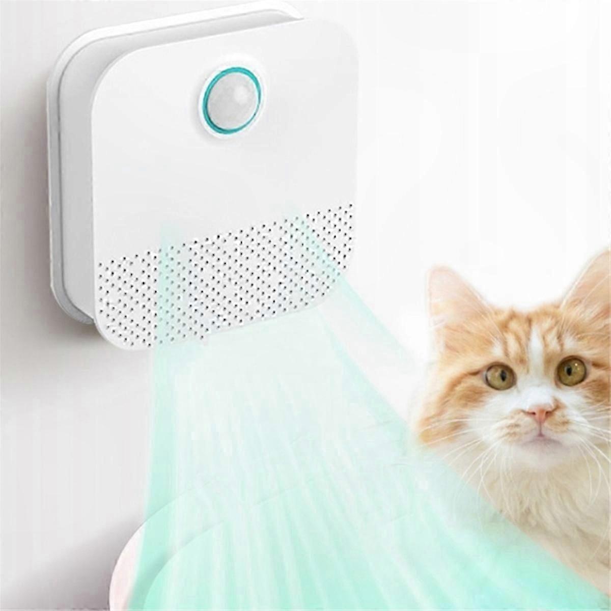 Advanced Air Purifier for Pet Litter Boxes and Toilets with Odor Control for Cats and Dogs