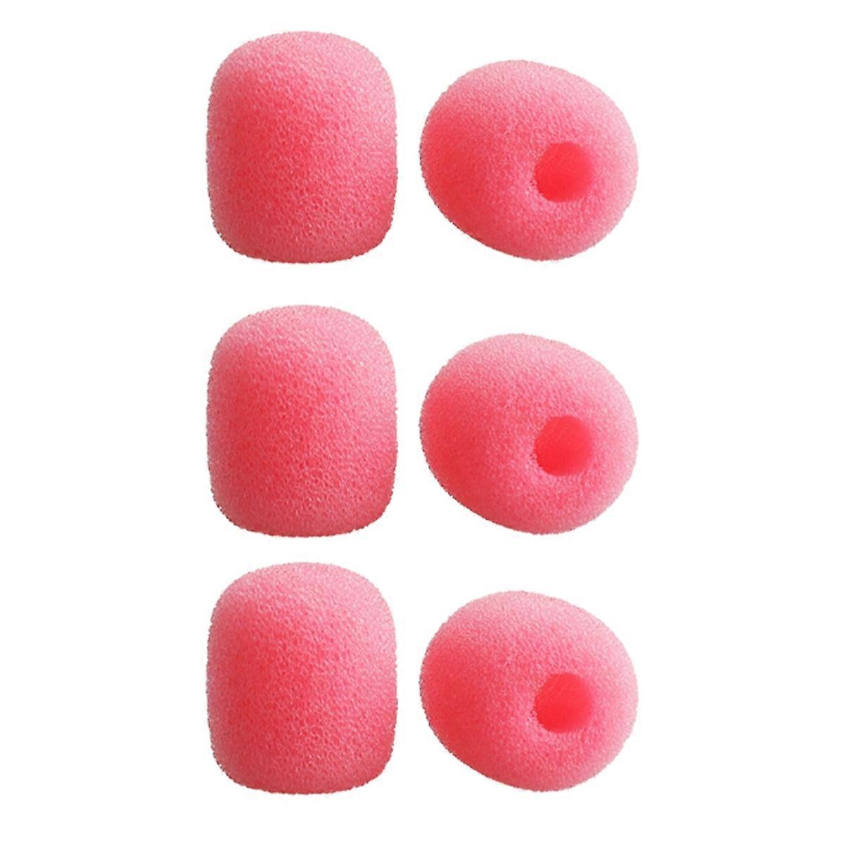 6pcs for K1 Wireless Lavalier Microphone Sponge Cover Wireless Lapel Mic Foam Mini Mic Windscreen Foam Cover
