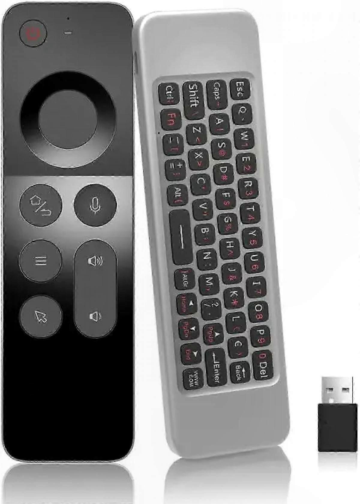 Wireless Air Mouse with Voice Control for Android TV PC Projector HTPC Support Multi-Function Remote Control Device