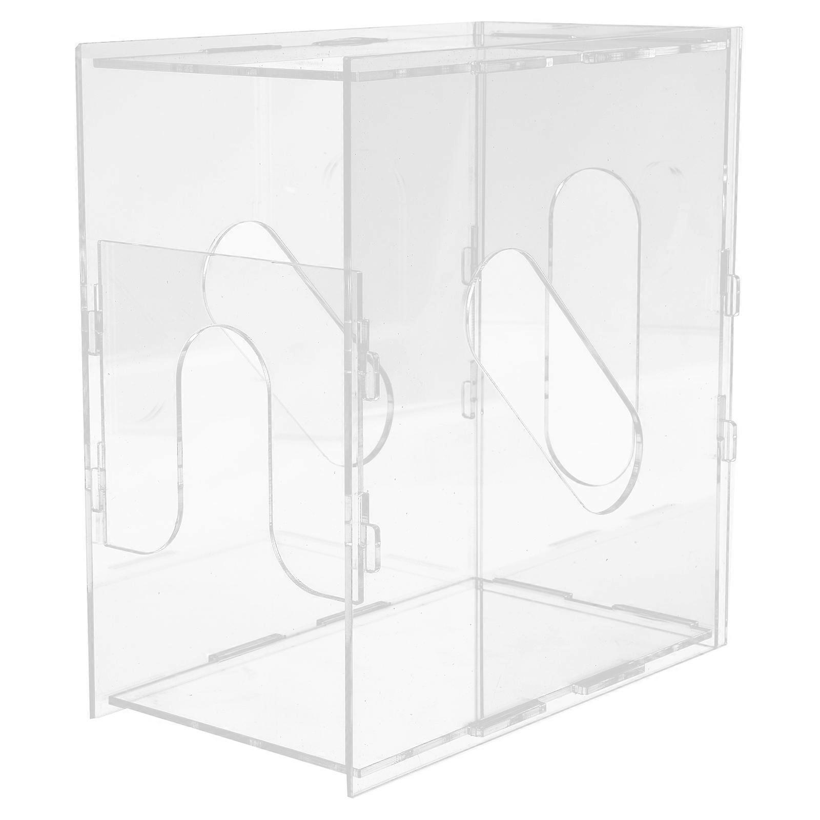 Breast Milk Storage Organizer with Portable Handle for Freezer Use Acrylic Transparent 1 Piece