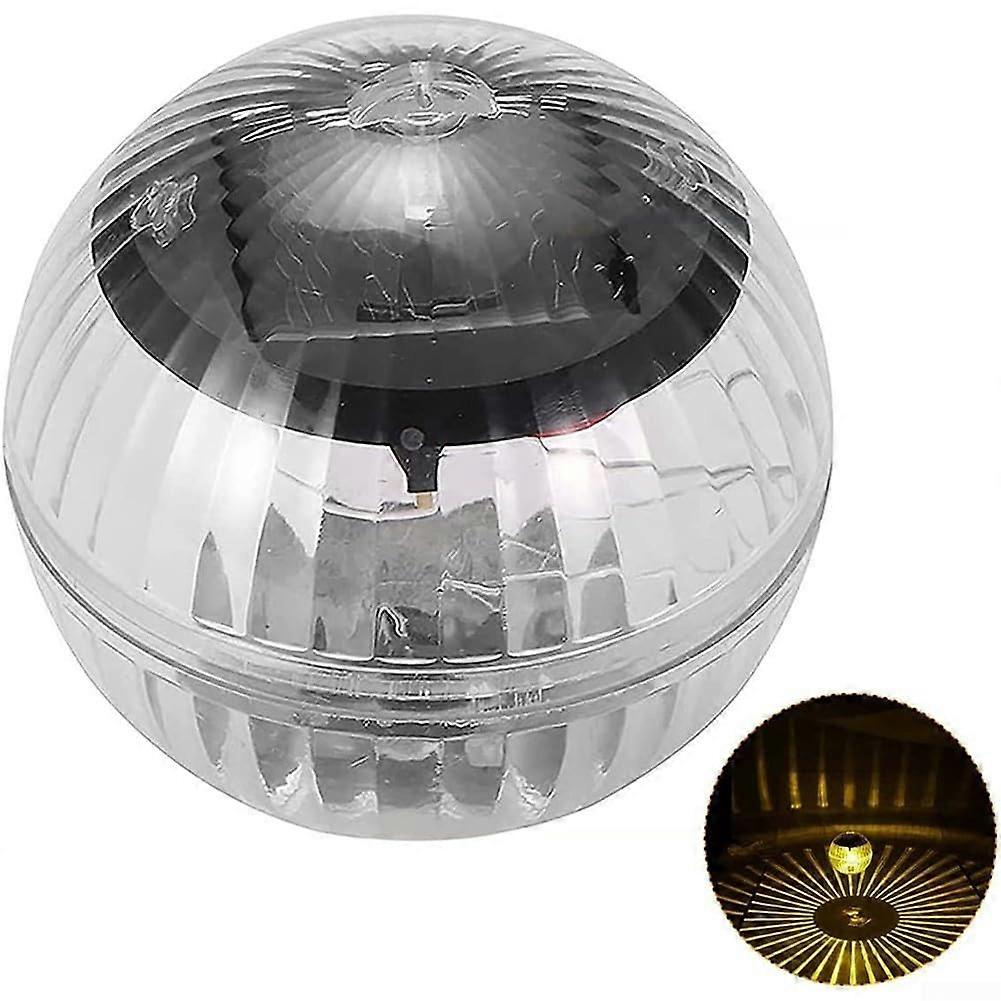 Solar Water Floating LED Light Solar Powered Waterproof Pond Color Change Fountain For Pools Ponds Baths Garden