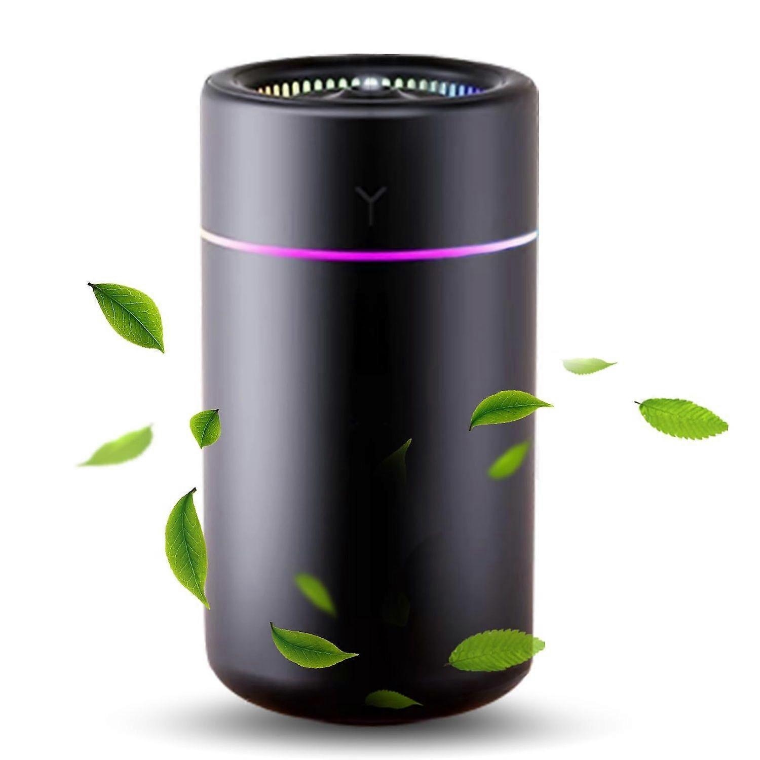 Portable Mini Air Humidifier,USB Diffuser with Colorful Cycling Light,2 Mist Modes and Auto Shut-Off,Car Purifier is Super Quite for Home Bedroom Offi