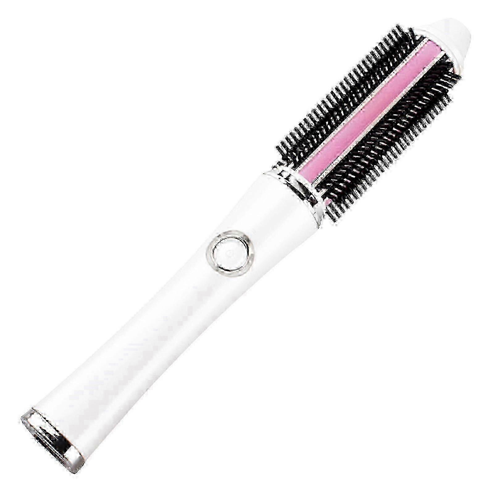 2025 Portable and Rechargeable Round Brush with Cordless Design Ideal for Travel and Hair Styling - Mini Curling Iron for Styling_c24070373