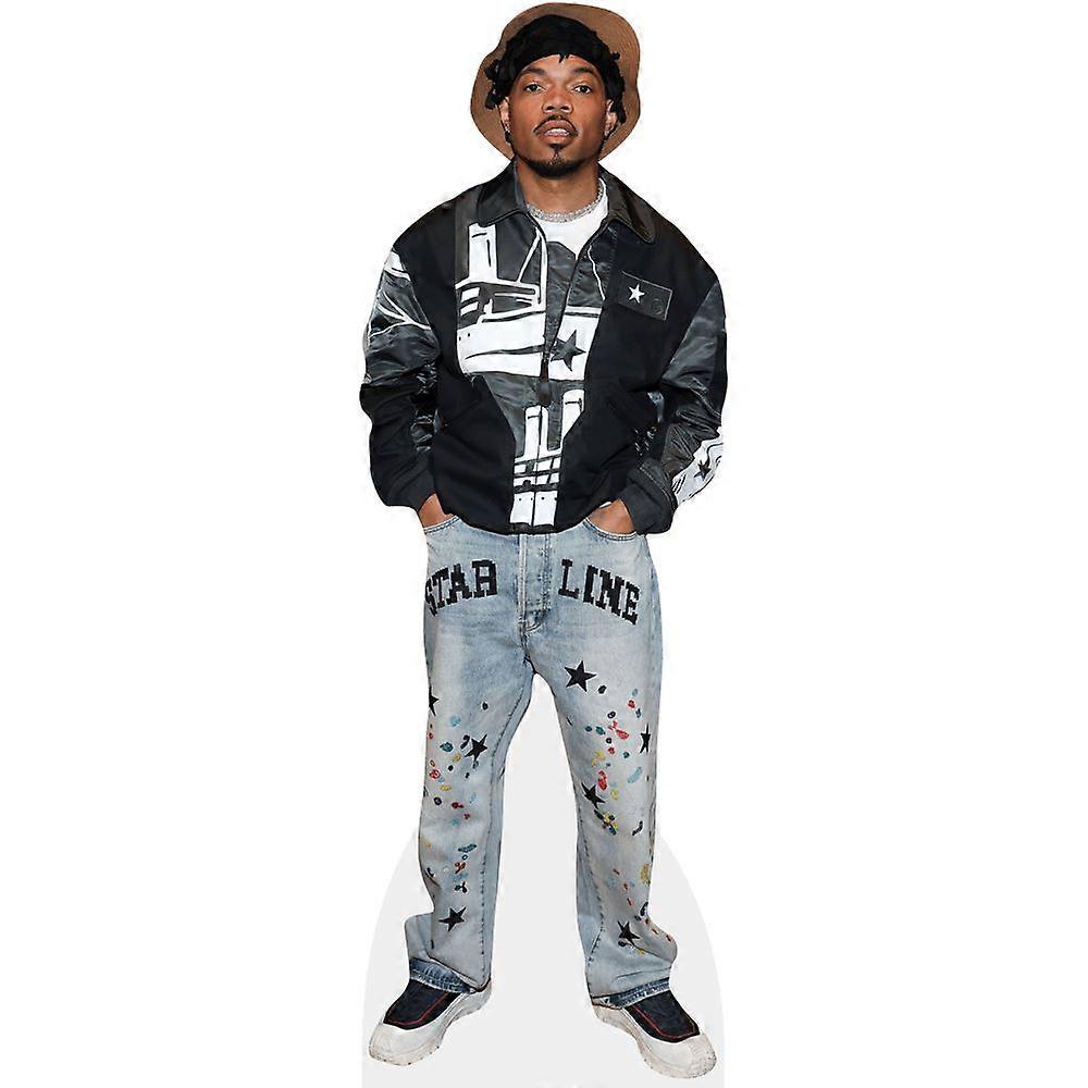 Chance the Rapper (Jacket) Cardboard Cutout (lifesize OR mini size). Standee. Stand Up.