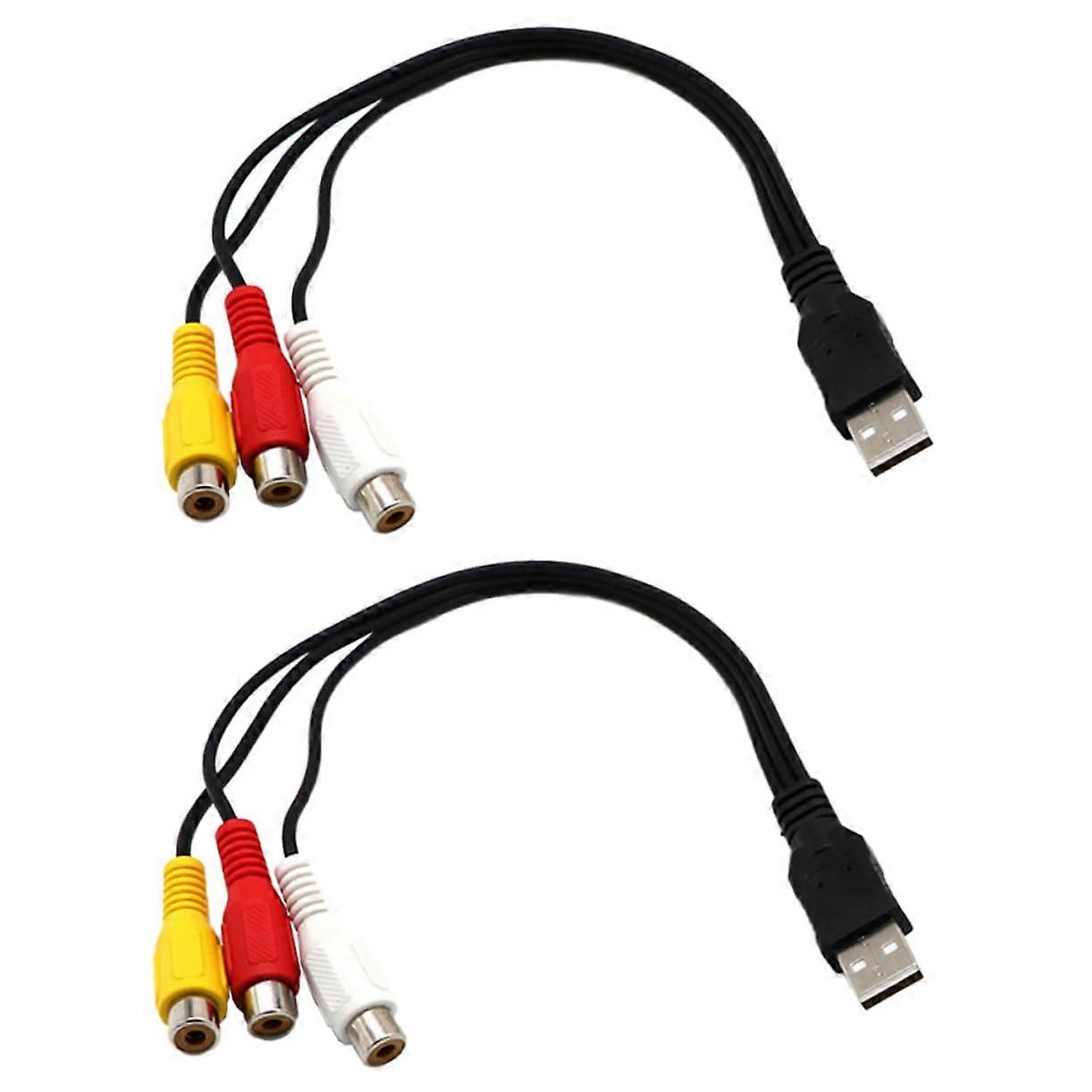 USB To Audio Cable For Projector Home Theater TV, Projector Connection, TV Audio Cable, Universal Compatibility
