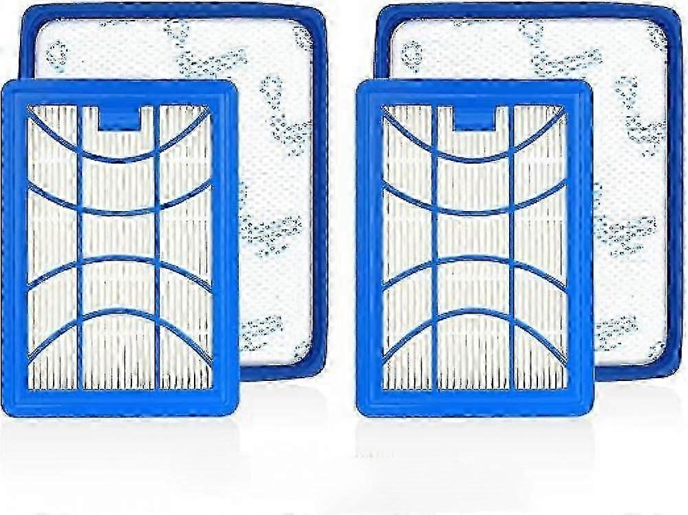 New Models 2 Filters for Philips PowerPro Expert FC9729 FC9741 FC9742 FC9743 FC9744 FC9745 FC9746 Vacuum Cleaner Filter Replacement Accessories Power