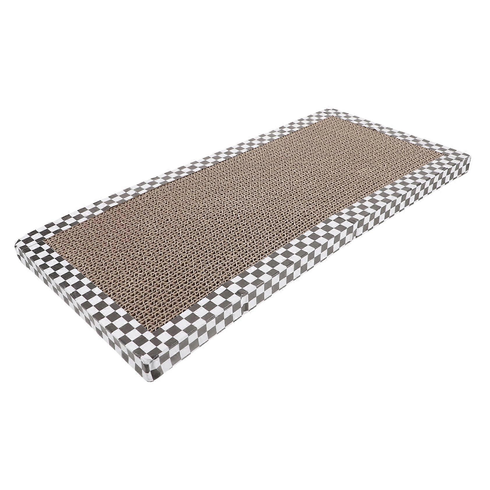 Funny Scratching Board For Cats Indoor Cat Scratcher Pad Durable Corrugated Cardboard Play Mat For Kittens Stress Relief