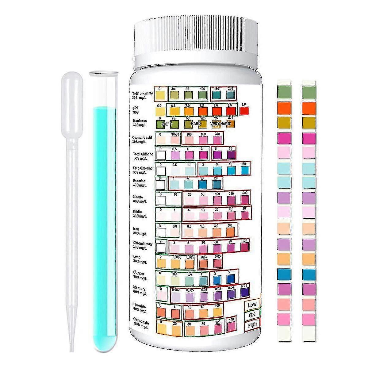 16 In 1 Water Testing Kits For Drinking Water- Home Water Test Kit,water Quality Measurement Kits ( - shengX