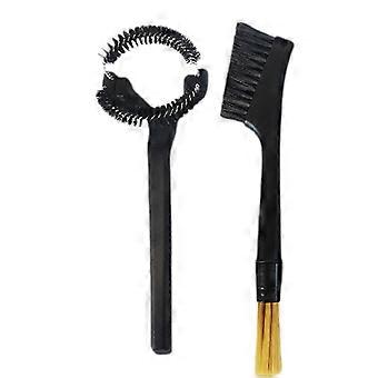 Double-Ended Espresso Brush Arc Brush Set 58mm
