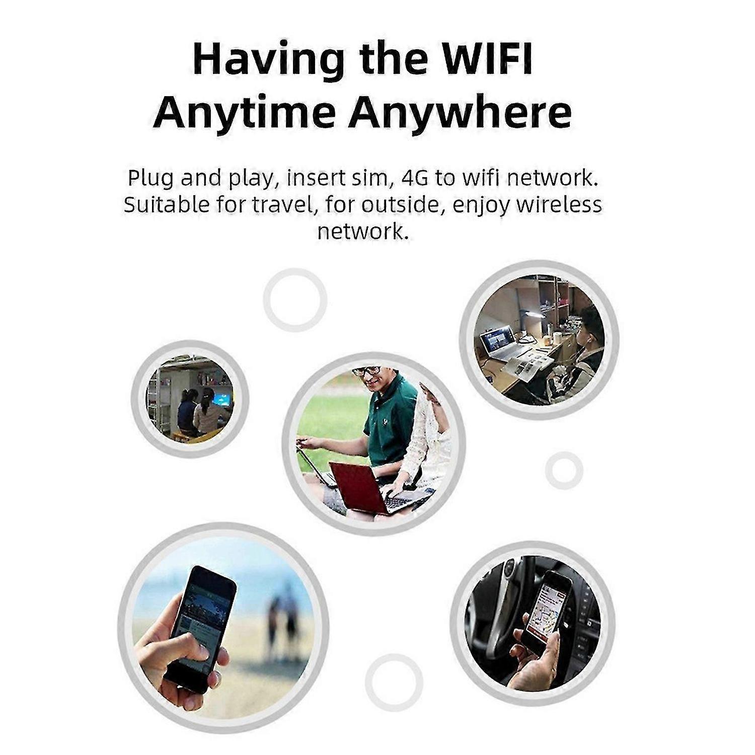 New 4G WiFi Dongle UFI 150M USB LTE Mobile Hotspot Portable Sim Card Router Universal U6 Global Lati