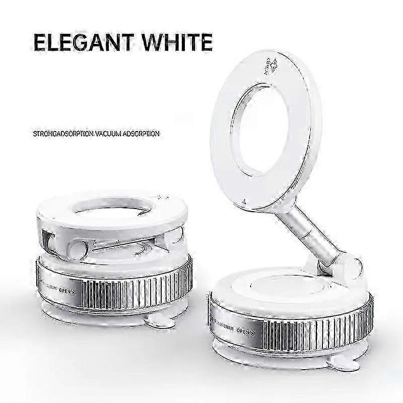 Vacuum Magnetic Suction Cup Phone Holder For Magsafe Car Phone Holder 360 Rotatable Foldable Kitchen Lazy Phone Bracket for iPhone Android Smartp