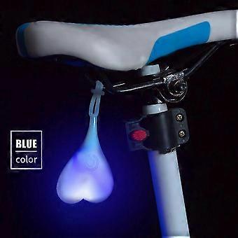 Vandtæt silikone LED Cue Egg Lys til Cykel Riding Udstyr Tilbehør