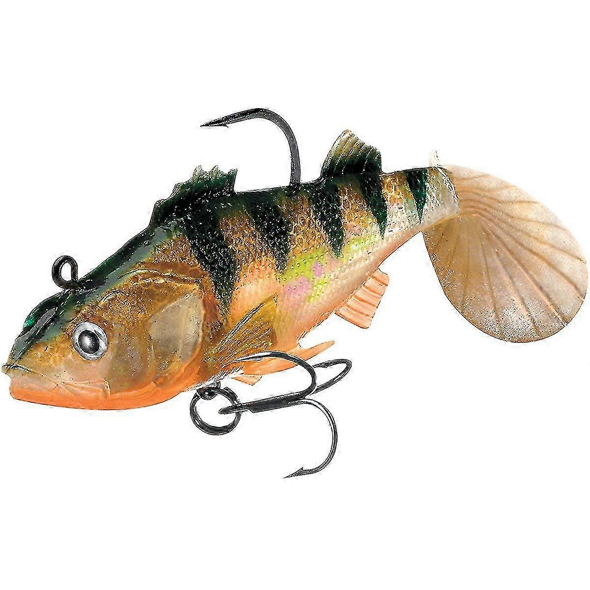 Storm WildEye Live Perch 02 Angelköder (3er-Pack) - Realistischer Barschköder für das Süßwasserangeln