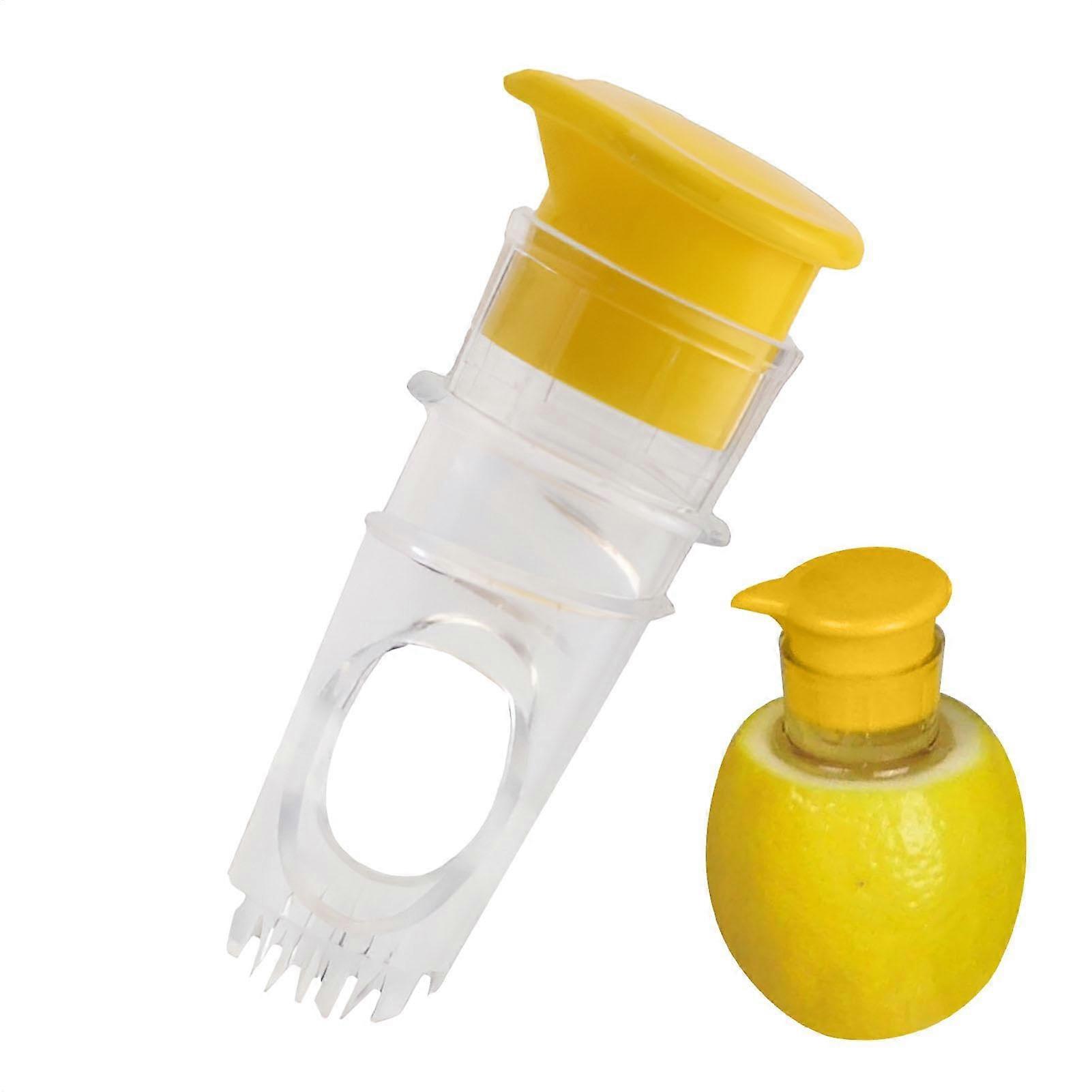 Manual Lemon Juice Squeezer With Integrated Filter Portable Hand Citrus Press For Camping Hiking Picnic Indoor Outdoor