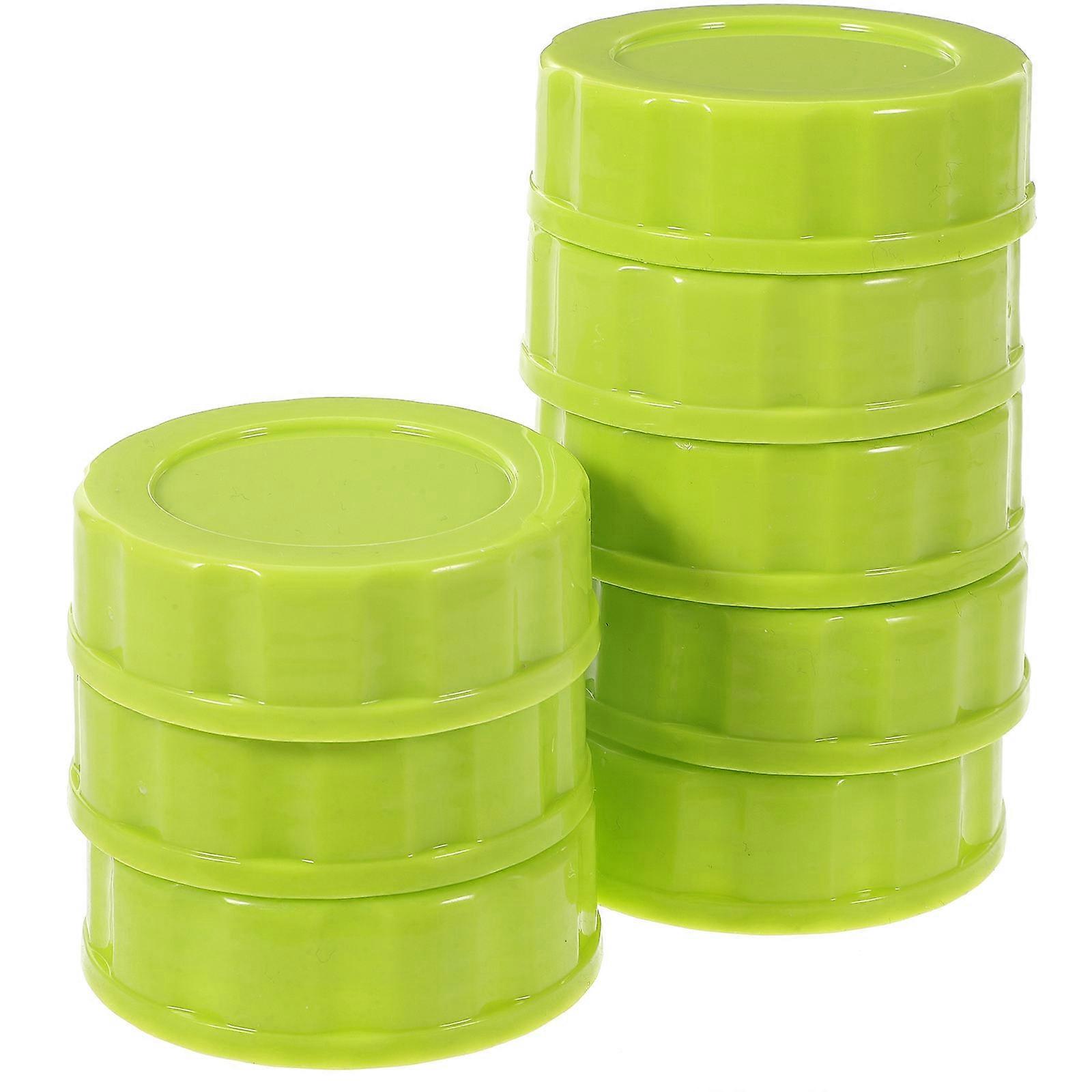 Reusable Bottle Replacement Caps for Milk Bottle Use 8Pcs Green Color