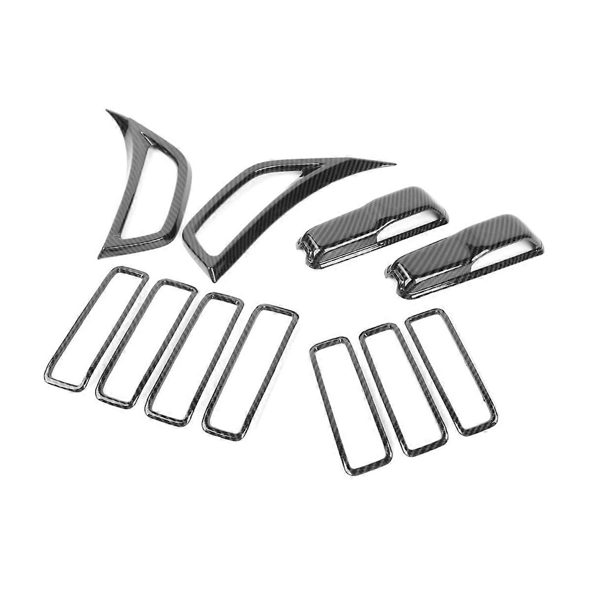 For Hood Vents & Engine Hood Hinge & Side AC Vent Outlet Trim,B