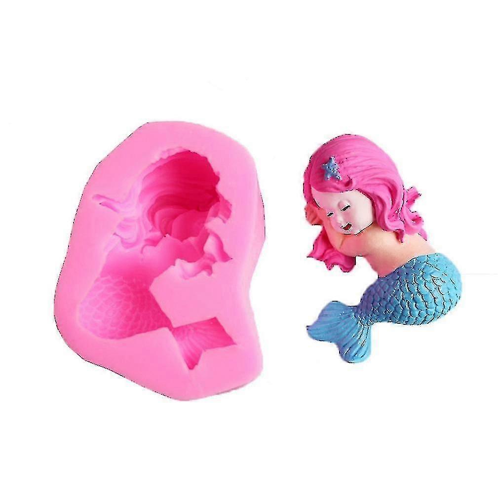Sleeping Mermaid Chocolate Mold