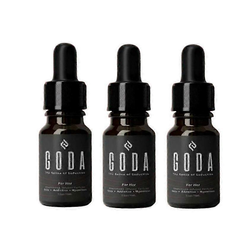 GODA Pheromone Άρωμα για Γυναίκες 15ml Μακράς Διαρκείας Λουλουδάτο Άρωμα με Τριαντάφυλλο Γιασεμιού