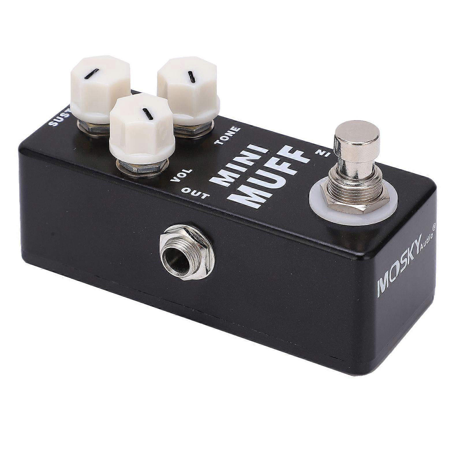 Gitarren-Effektpedal-Mini-Muff-Fuzz-True-Bypass-einstellbares Instrumentenzubehörteil