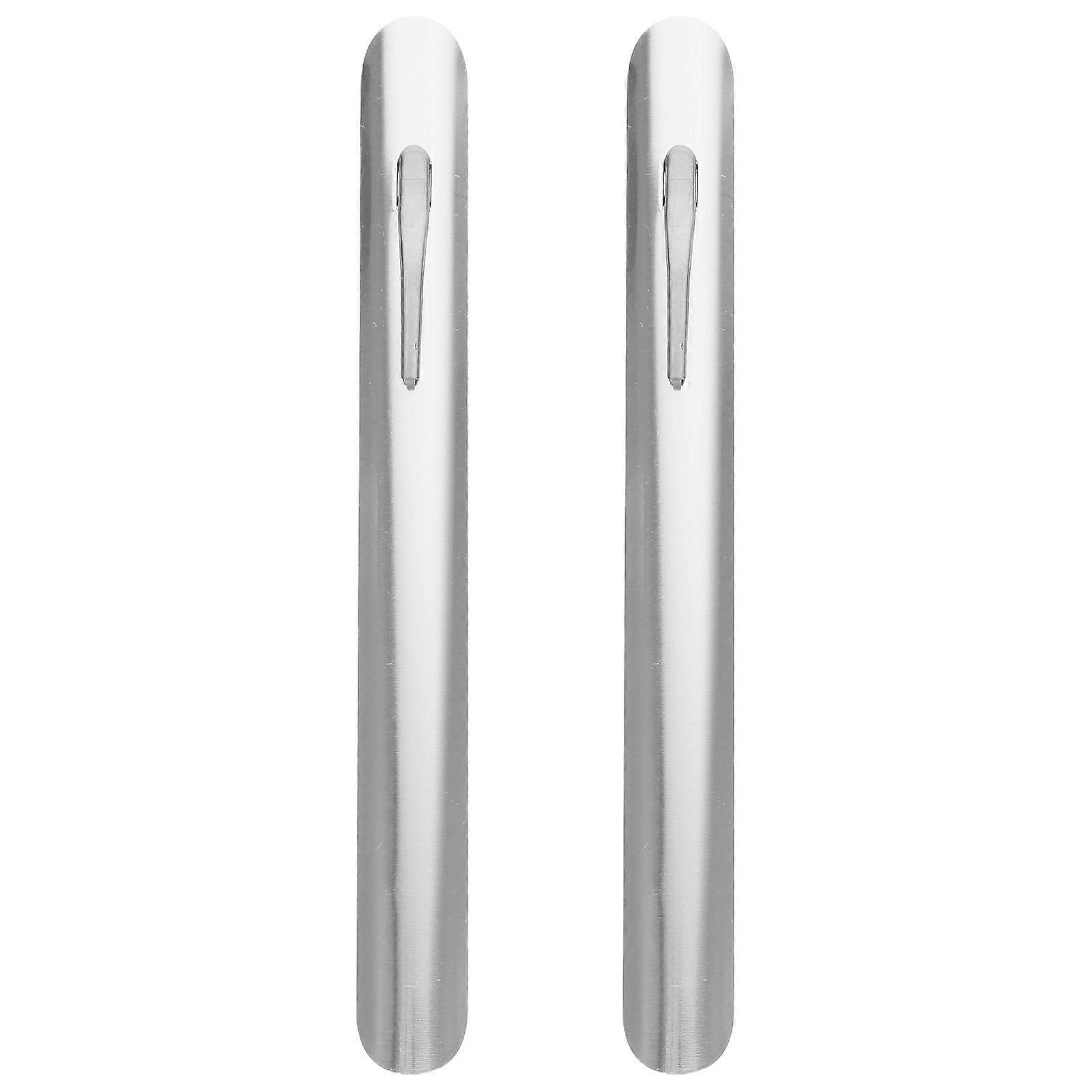 2pcs Stainless Steel Restaurant Crumb Scraper Tabletop Crumb Scraper Crumb Sweeper for Home