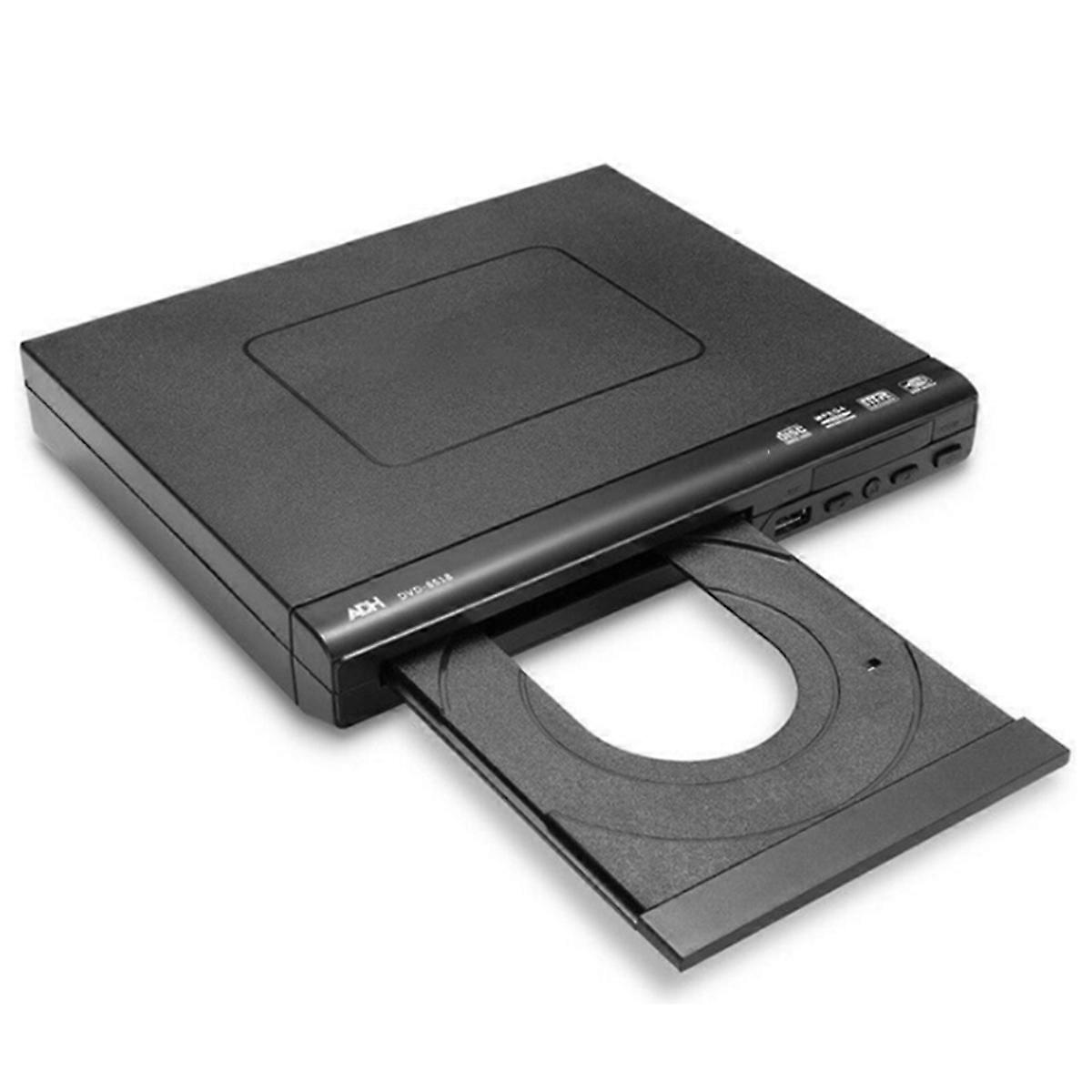 1080P Desktop DVD Media Player for TV Region AV Output USB Top Quality Disc Players EU Plug