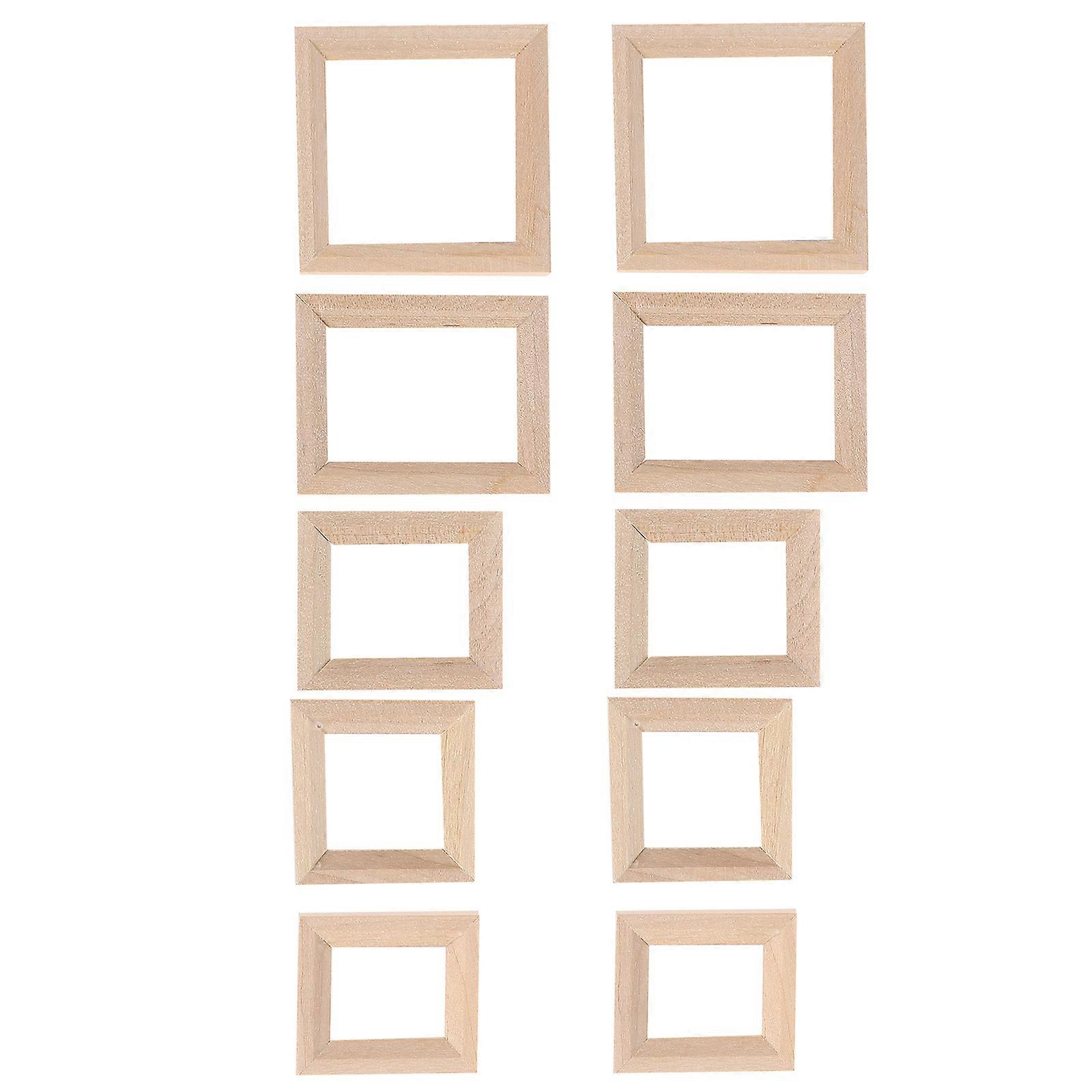 Doll House Picture Frame Mini Photo Frame for Decoration 30Pcs