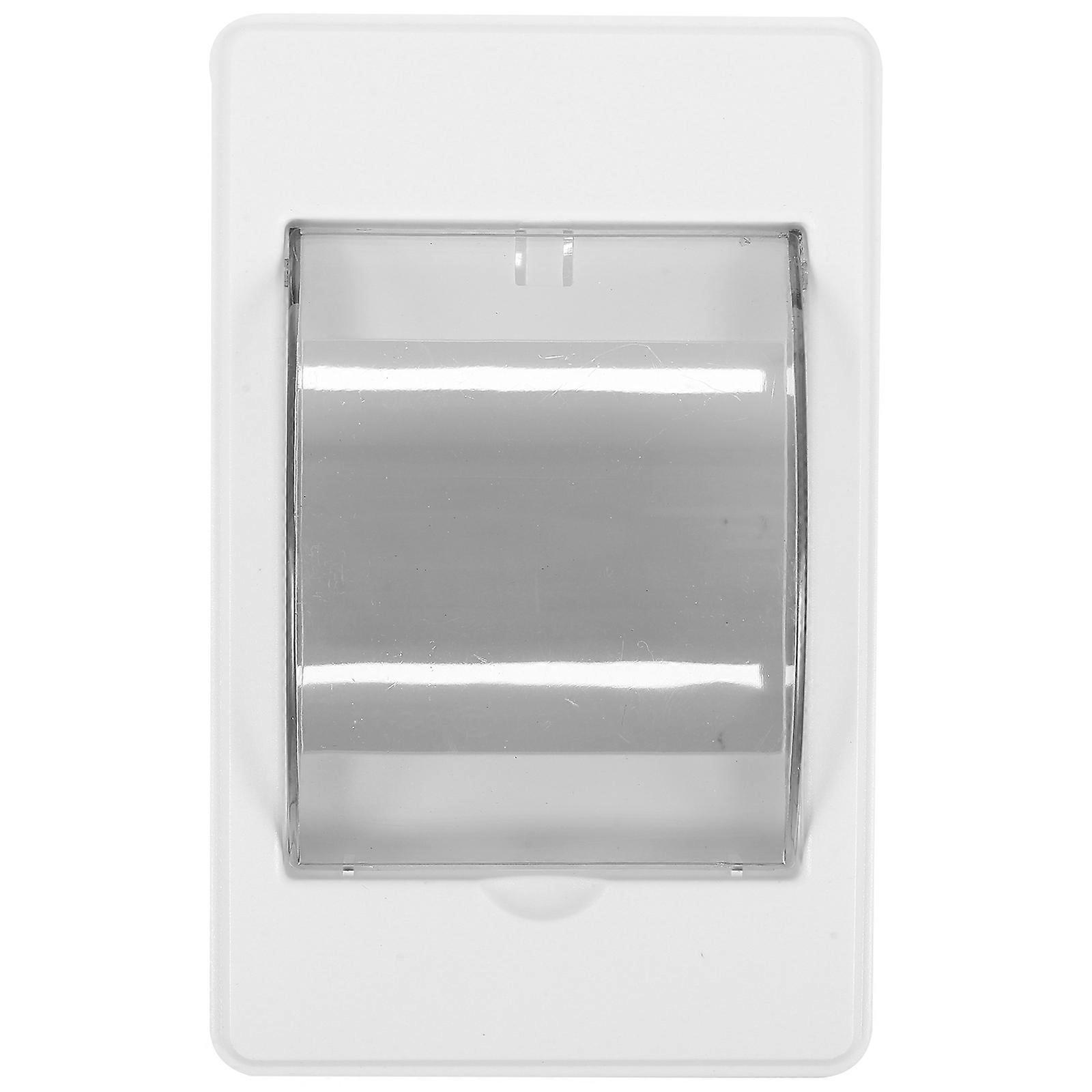 Socket Waterproof Distribution Junction Box Electrical Equipment Indoor Use ABS 12.50X8.50X8.00CM 1Set