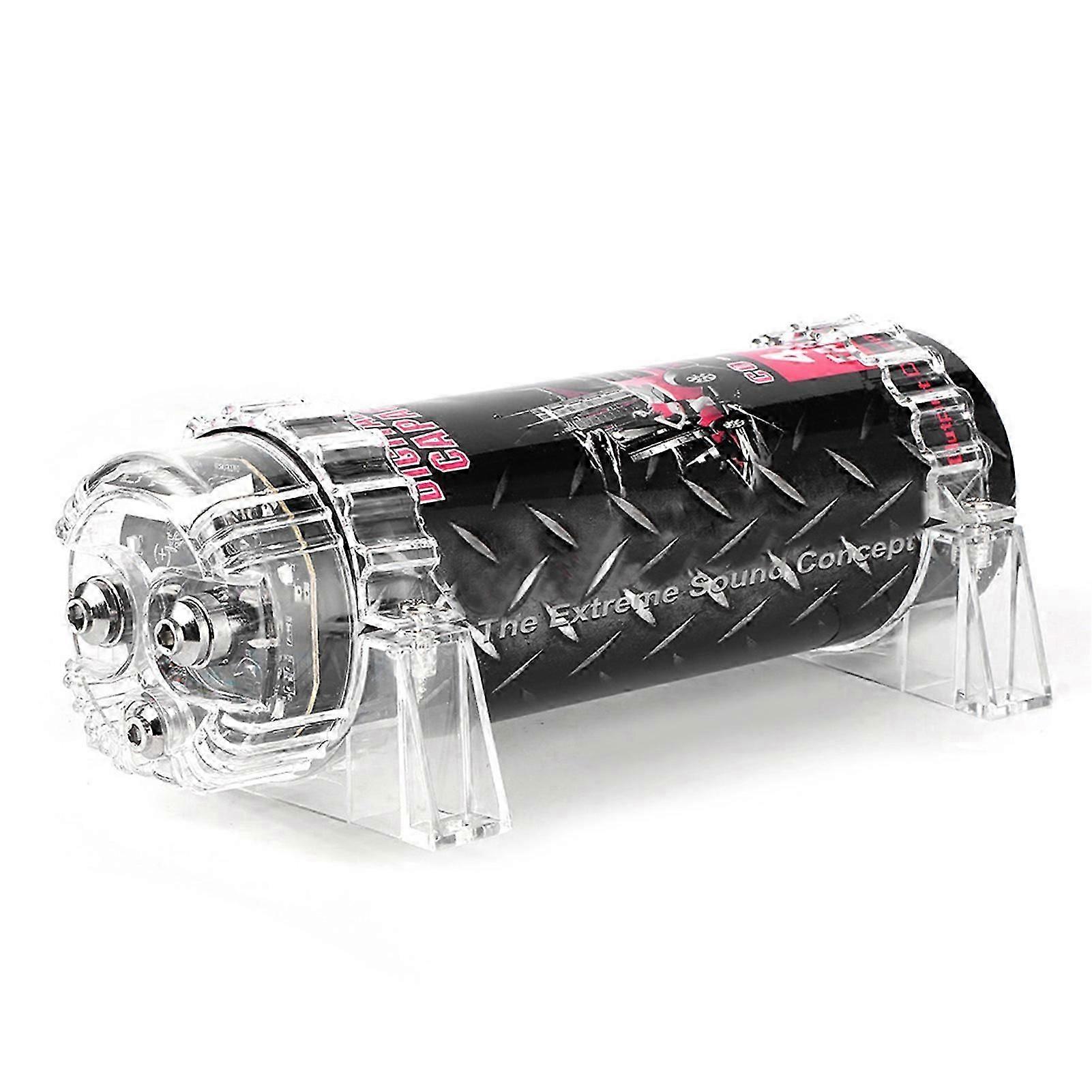 Power Capacitor with LED Voltage Display for Car Audio Amplifier 4 Farad