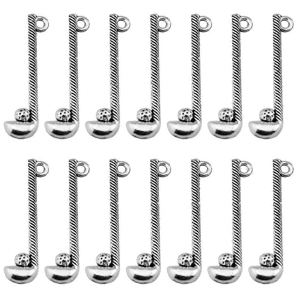 Golf-Themed Pendant Alloy Accessory for Decor 200Pcs Key Chain