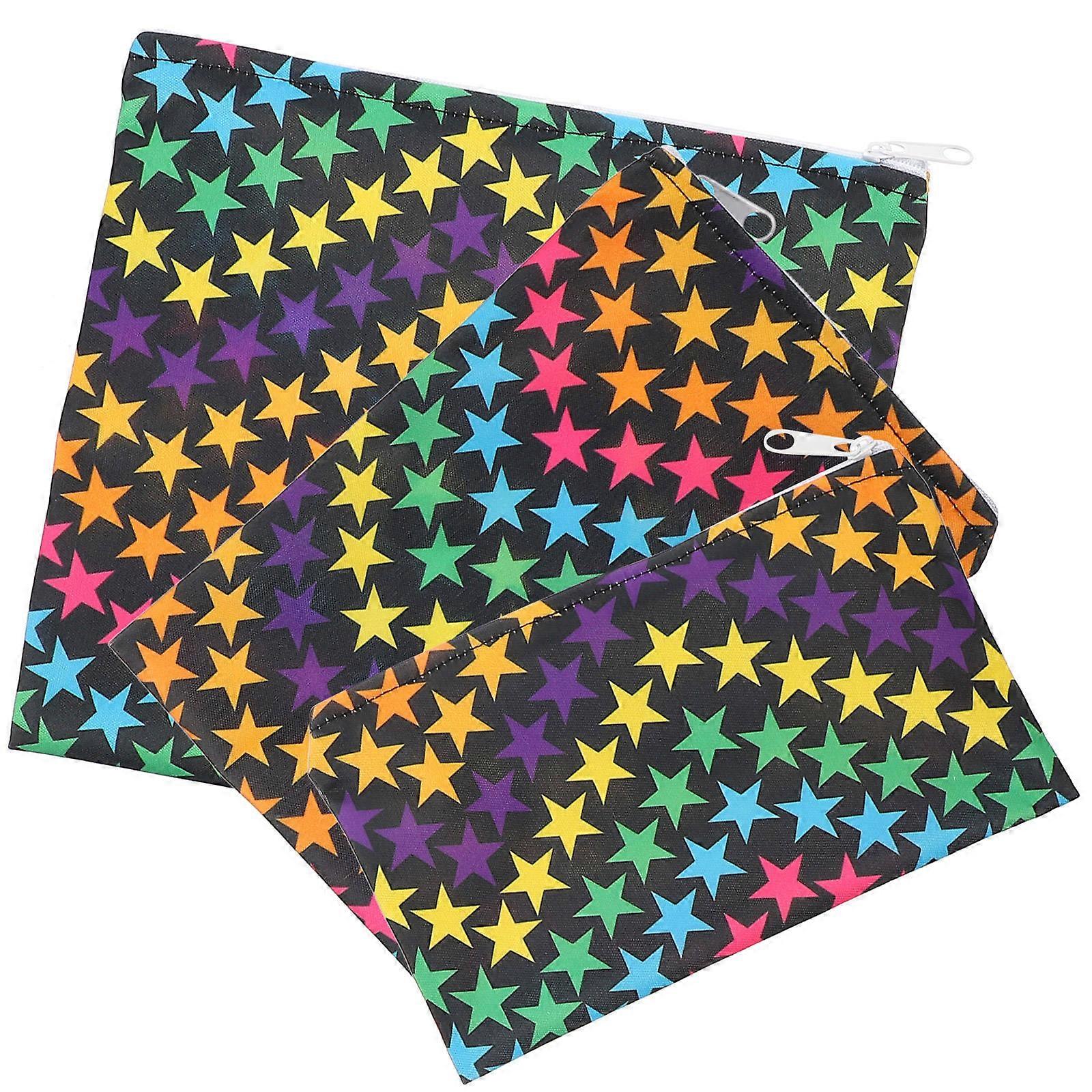 6 Pcs Multi Color Baking Bags Perfect For Picnics Parties Camping And Office Lunches Suitable For Food Storage