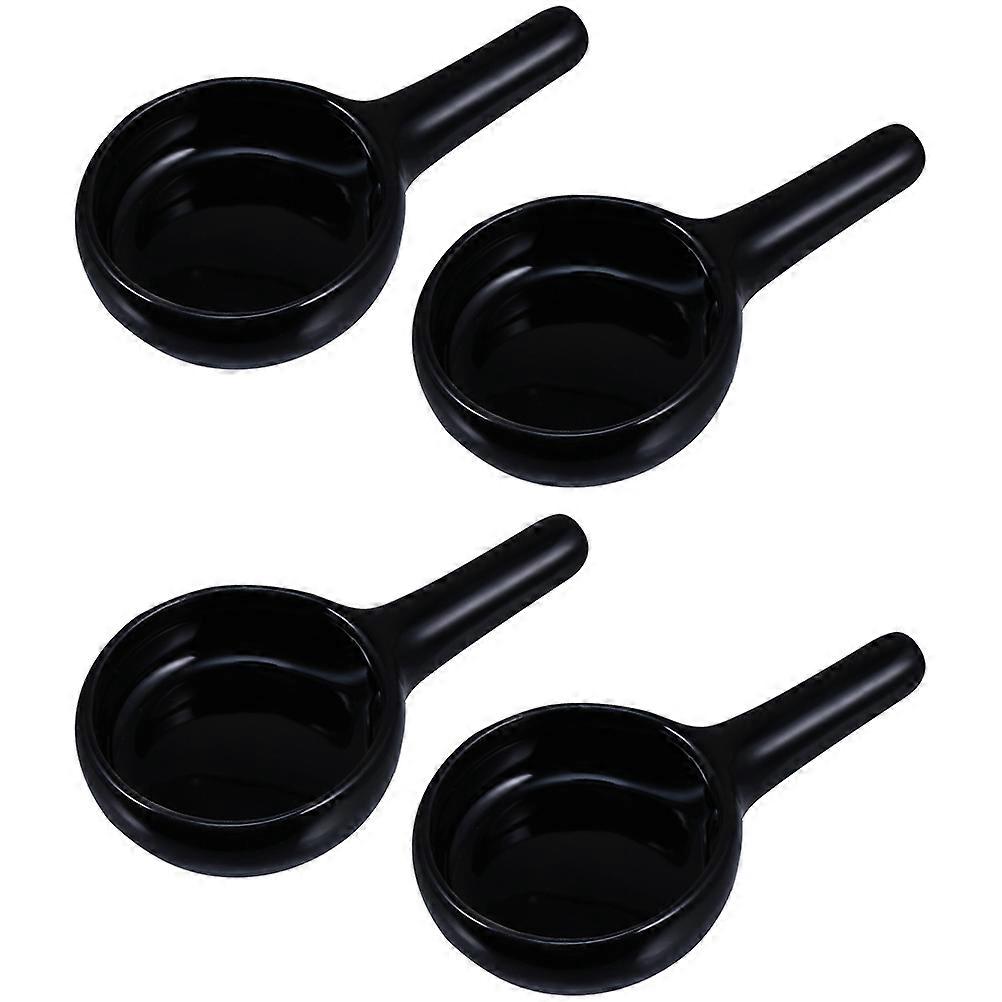 Tealight Candle Spoon Candle Holder for Storage Use 8Pcs Black