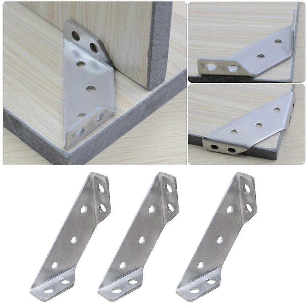 5 Pcs Corner Bracket Joint Right Angle 90 Degree Metal Square Thicken