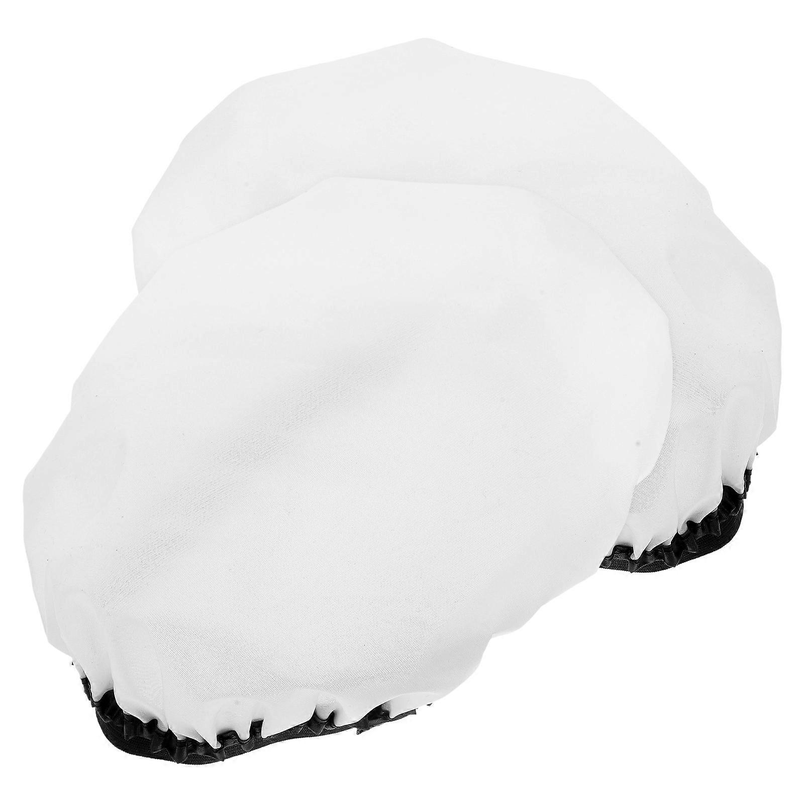 Round Lamp Cover 2Pcs Cloth Light Diffuser Easy To Install Ideal For Studio Photography And Home Decoration Use