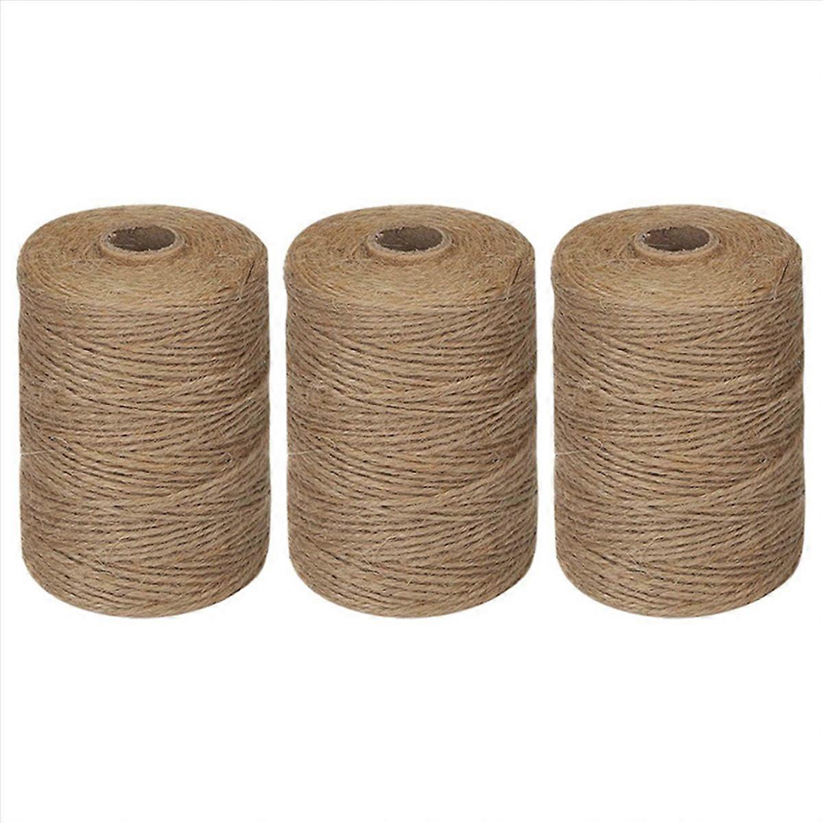 200M/ Roll 2mm Twine Natural Thick Brown Twine