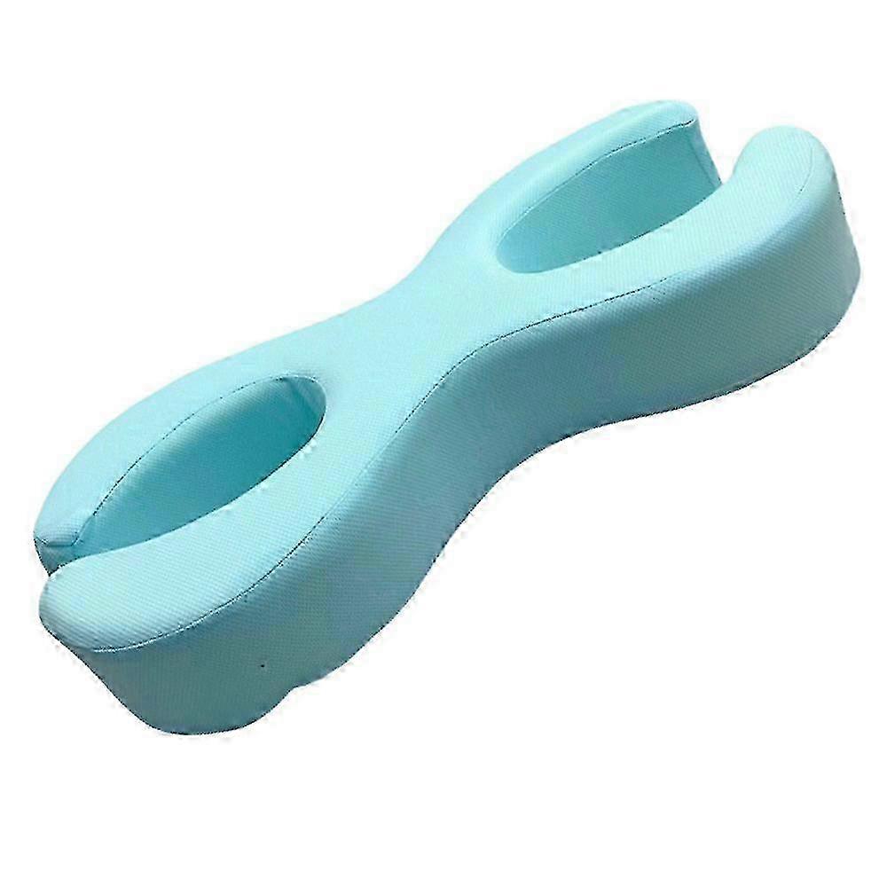 High Style Soft Memory Foam Anti-Aging Beauty Pillow for Side Sleepers - Blue