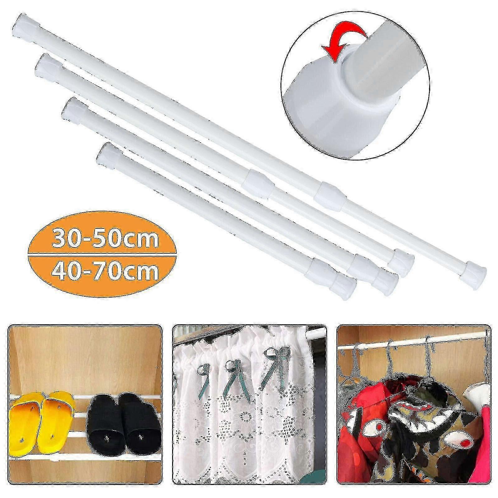 Adjustable Curtain Rod-2pcs 40cm-70cm-