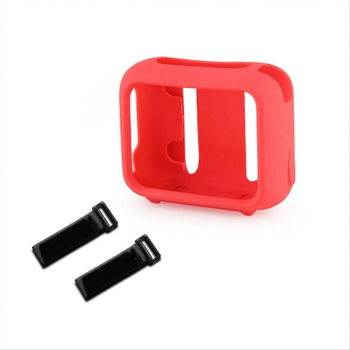 TXEsign Portable Silicone Case for JBL Go 4 Protective Cover,Red