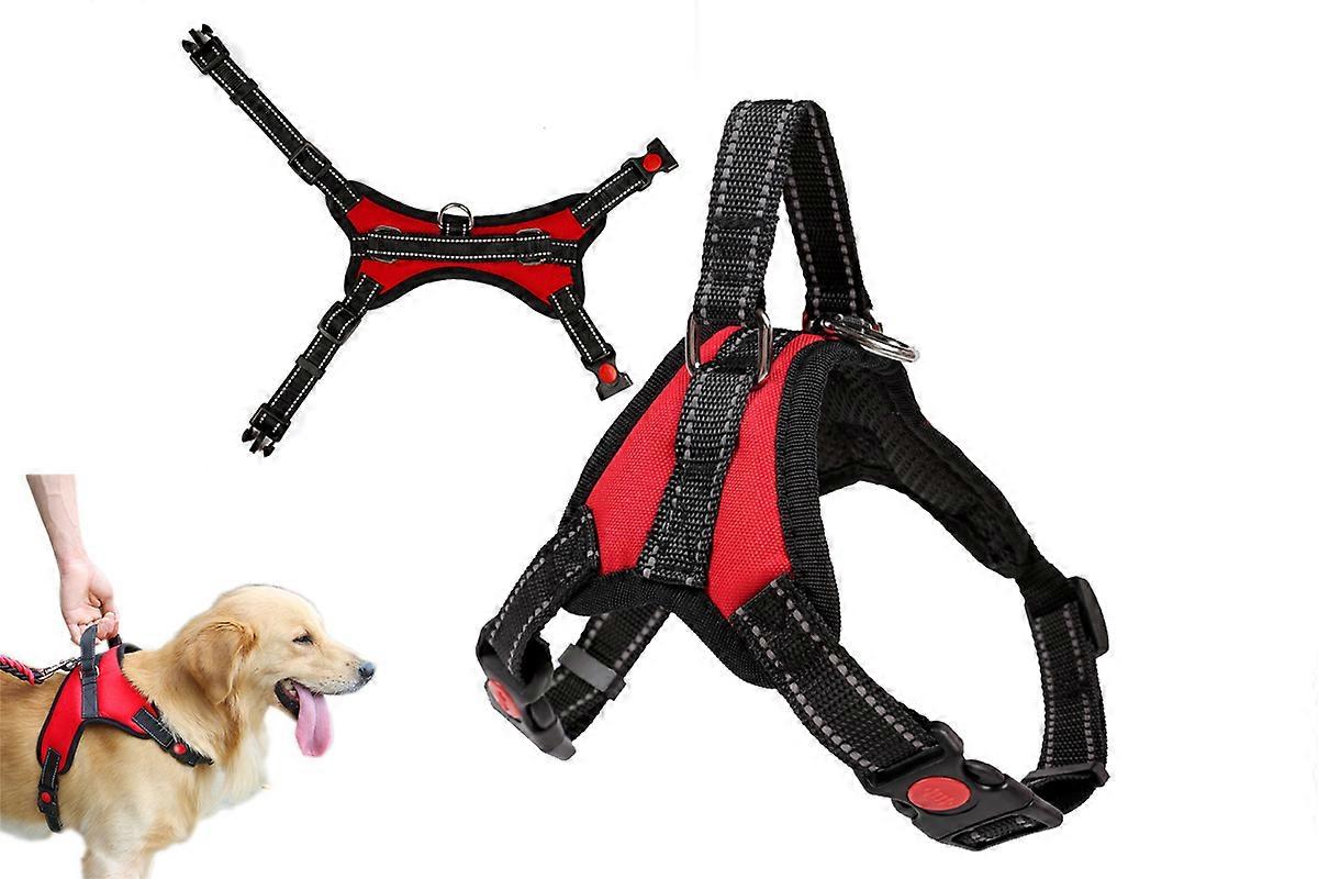 No Pull Dog Harness Anti Pull Adjustable Soft Padded Pet Harness