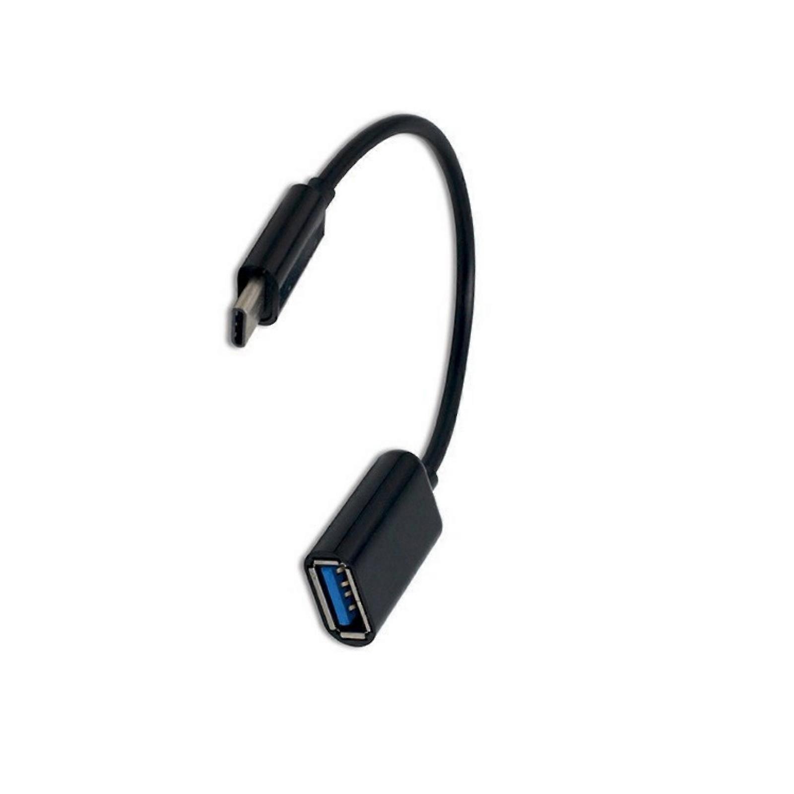 Compact OTG Type C Reader Shockproof Design Ideal for Laptops Mobile Devices Travel and Business Seamlessly File Sharing  Black