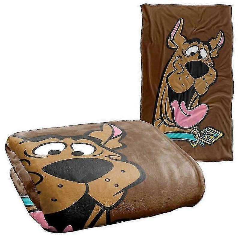 Scooby Doo Scooby Happy Silky Touch Super měkká deka Throwofsgyde48