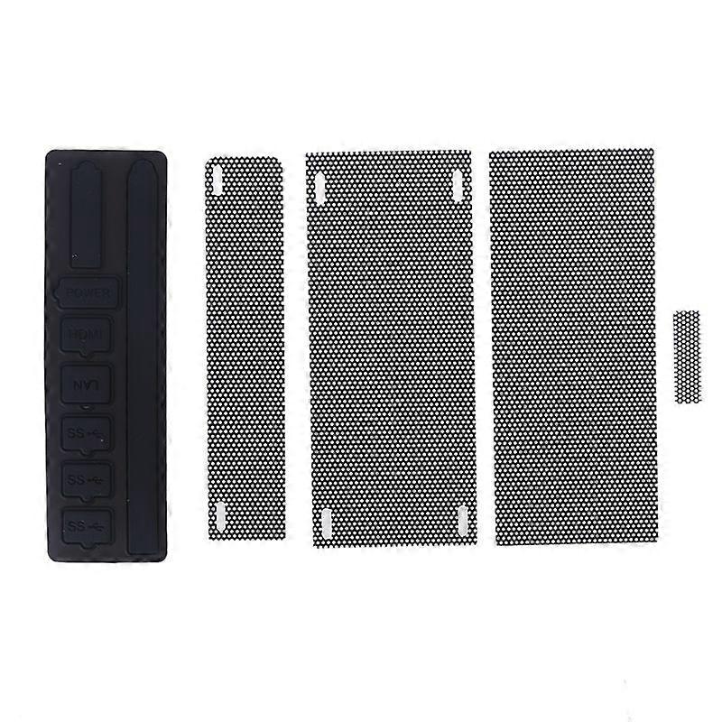 Silicone Dust Plugs Dust Net Set Interface Anti-dust Cover for Xbox Series S