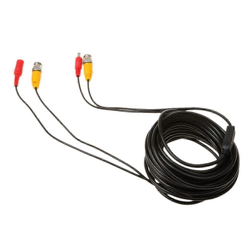 BNC Video DC Extension Power Cable for DVR Camera CCTV Monitor 10m