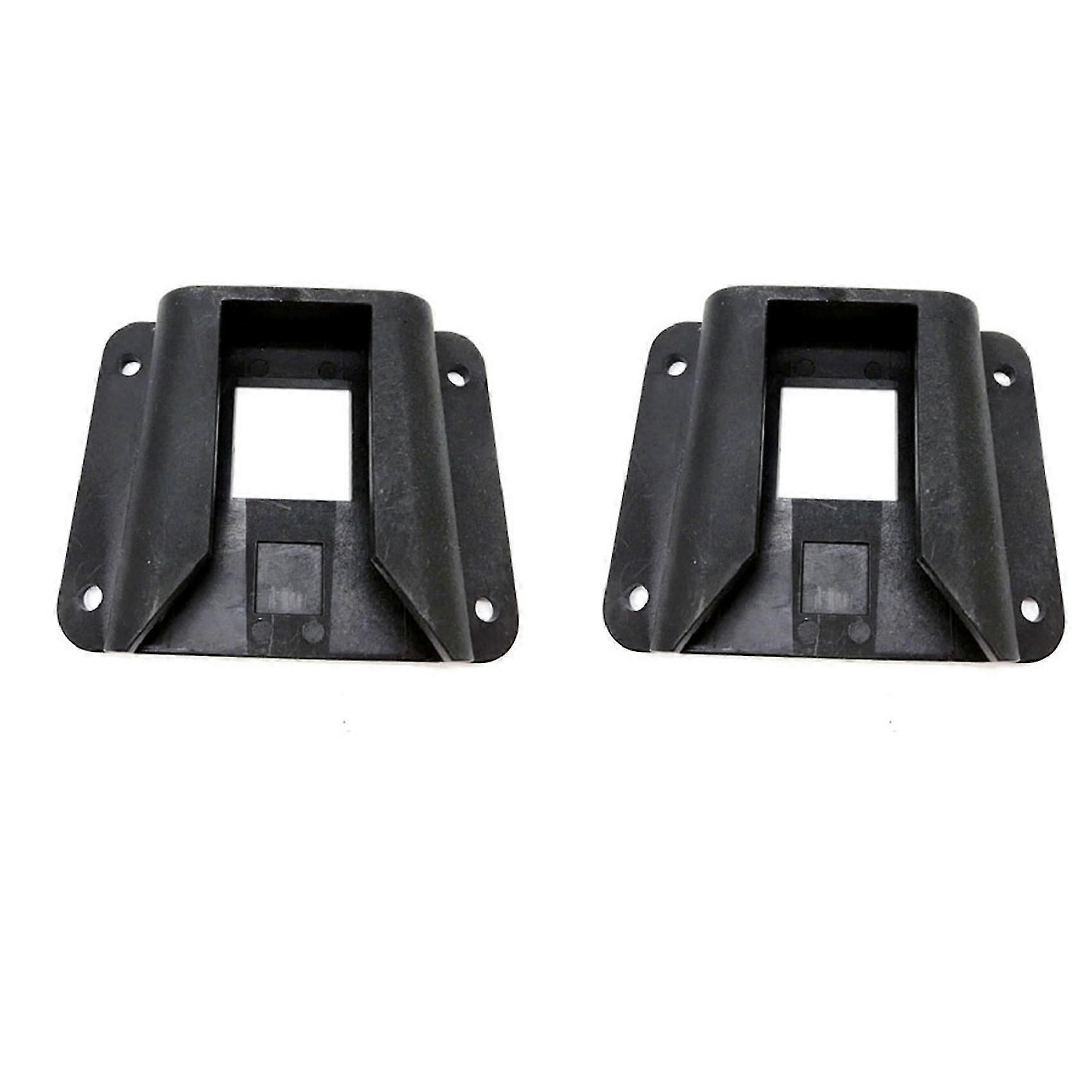 2x Bicycle Carrier Block Adapter For Folding Bike Bag Rack Holder Abs Front Carrier Block Mounting