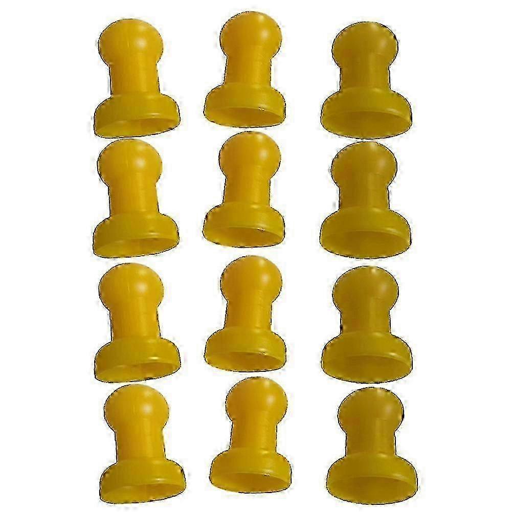 12Pcs Trampoline Protective Cover Caps & Pole Caps - Durable Net Covers Compatible with Trampoline Safety Needs