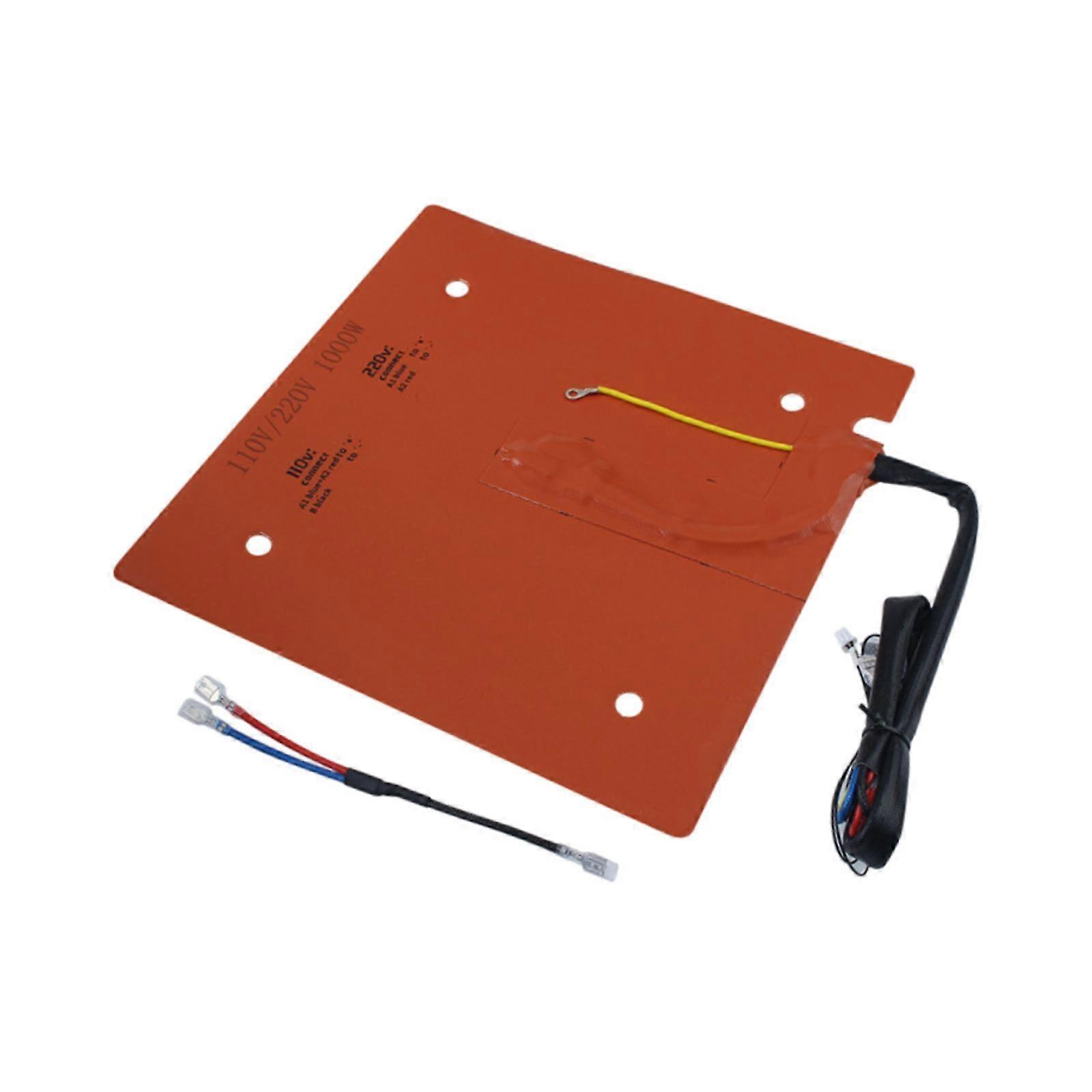 3D Printer Heating Plate Easy to Install Adhesion Backing Heater Bed for S1C