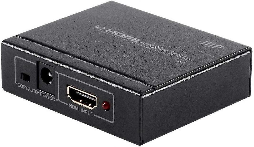Blackbird 4K 1x2 HDMI Amplifier Splitter |48-bit Deep Color, 3D Video Support (Compatible with PS4/5 Xbox
