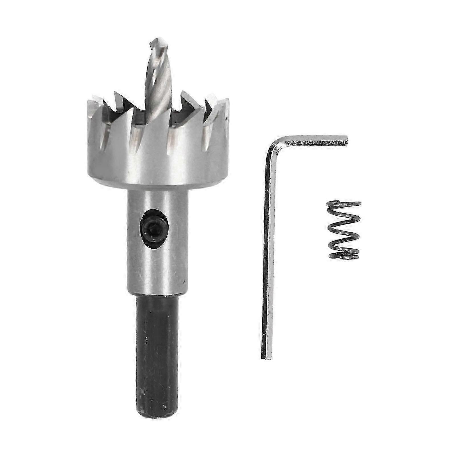 26mm Hole Opener Bit 3 Flute High Speed Steel Woodworking Sawing Reaming Tool with Hex Wrench 2025